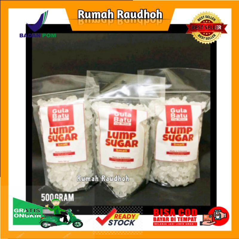 

GULA BATU - LUMP SUGER PREMIUM KRISTAL 500 GRAM