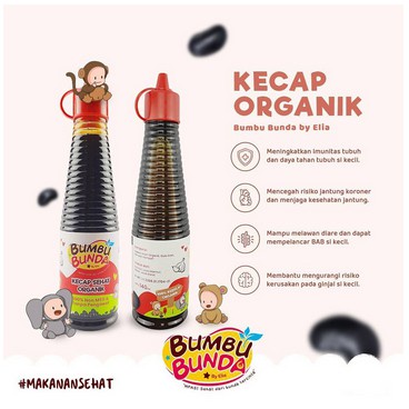 Kecap MPASI Bumbu Bunda by Elia Mom Kecap Organik Minyak Wijen Saos Tiram Slow Cooker