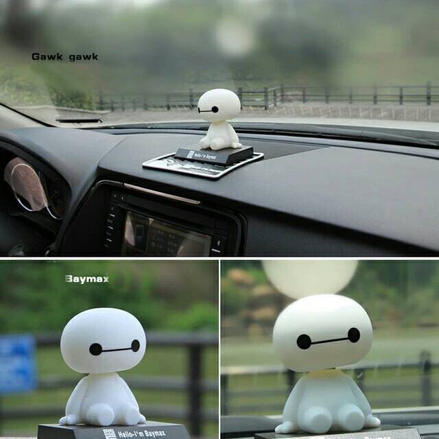 Baymax / Lilo/ Zootopia/ Doraemon/Totoro/Figure Dashboard Pajangan Mobil