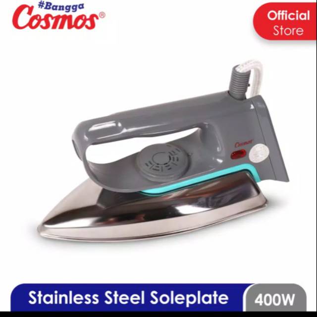 Cosmos Setrika Stailess Soleplate CIS - 318 F1