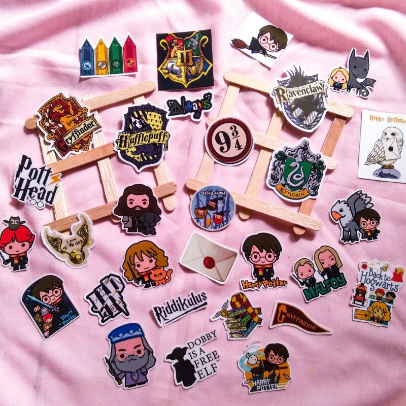 sticker harry potter / sticker WATERPROFF / Hogwart sticker / sticker