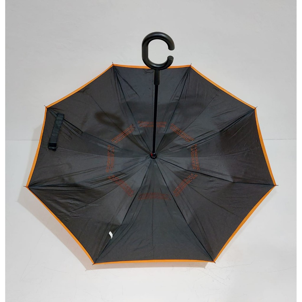 Payung Terbalik Reverse Umbrella Gagang C Kazbrella 006