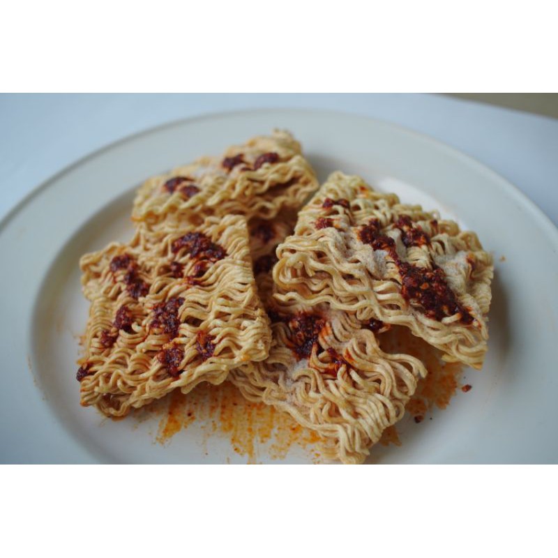 

Mie Telor goreng 500 gram Bumbu Cabe Kriuk Murah