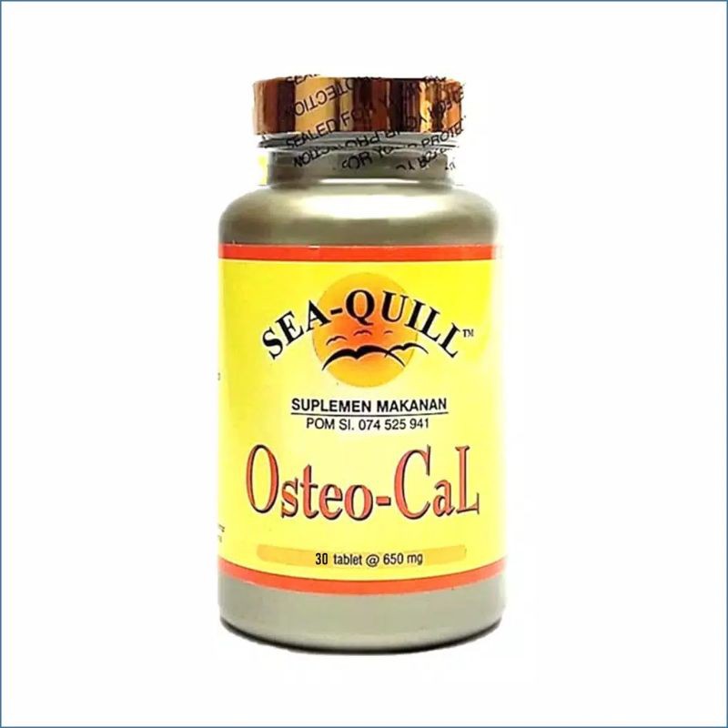 Sea - Quill OSTEOCAL Nutrisi Kesehatan Tulang dan Gigi 30 Kapsul