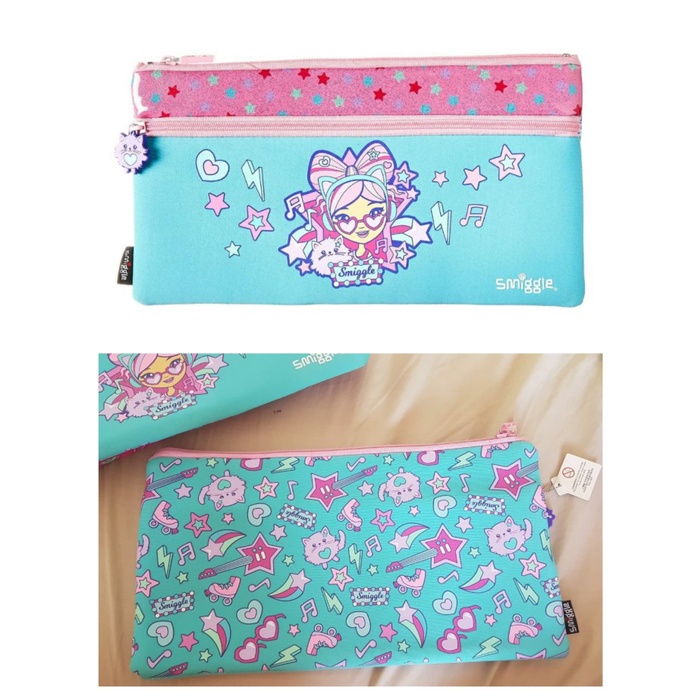 

[GRATIS ONGKIR] Smiggle Squad Pencil Case Kotak Pensil Anak TERJAMIN