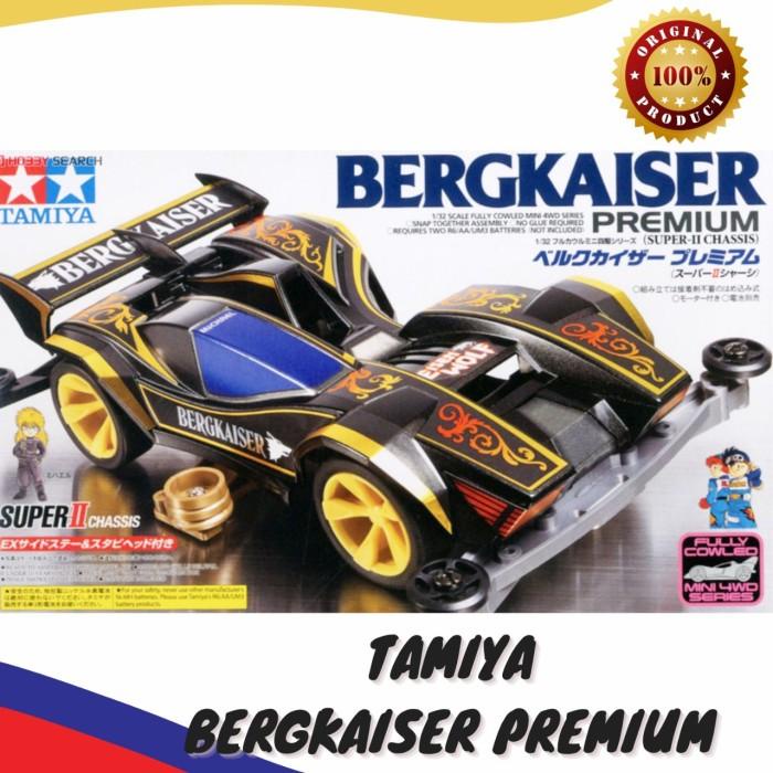 Tamiya original bergkaiser premium lets and go mini 4wd free dinamo