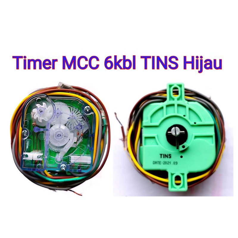 Timer Mesin Cuci 2 / 3 / 6 Kabel Universal Sharp