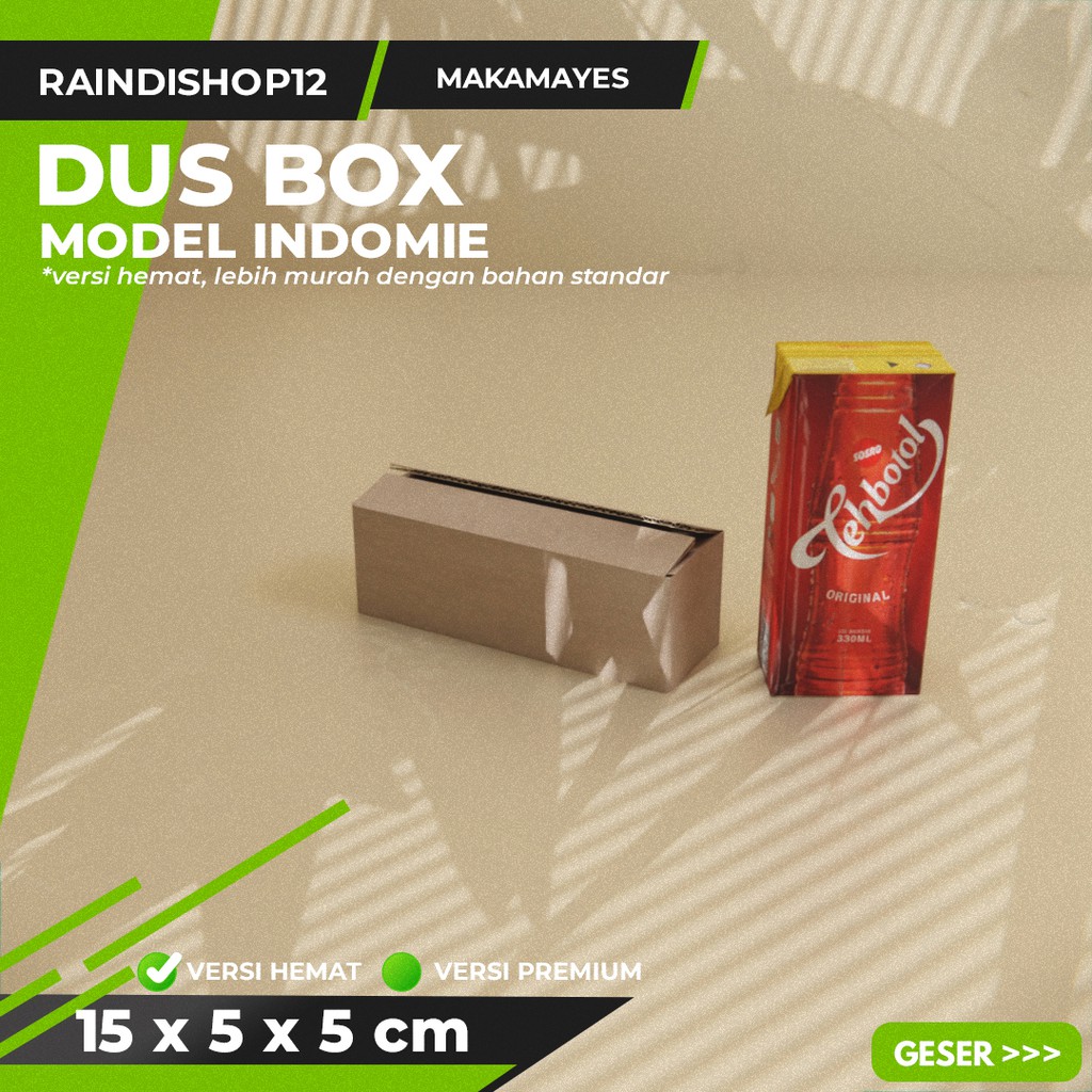 

(MIN 10 PCS) BOX 15 X 5 X 5 CM KARDUS KOTAK KEMASAN PACKAGING KADO POLOS