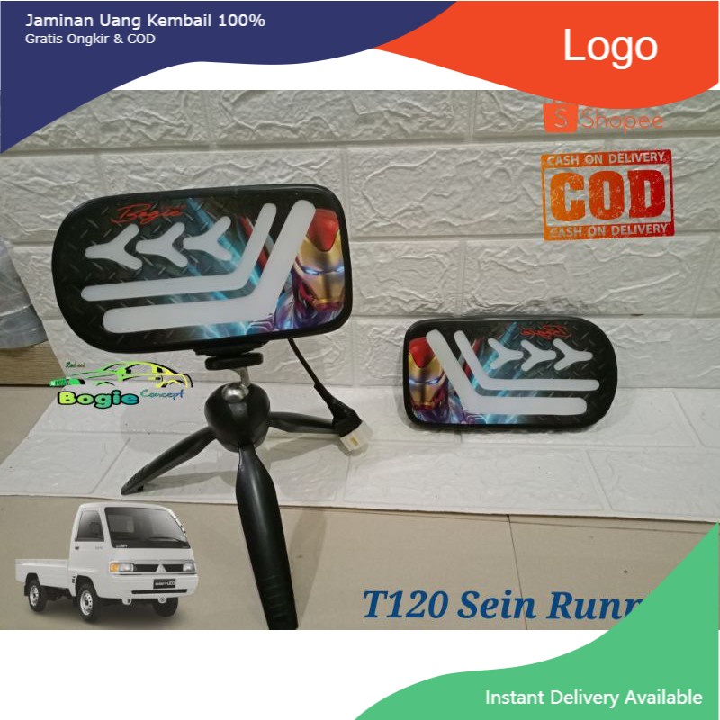 Lampu Rem lampu led lampu stop stoplamp variasi mobil pickup T120ss Sein running