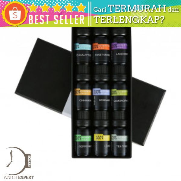 Eighteen Pure Essential Fragrance Oils Aromatherapy Diffusers 10ml 9PCS - TOP9