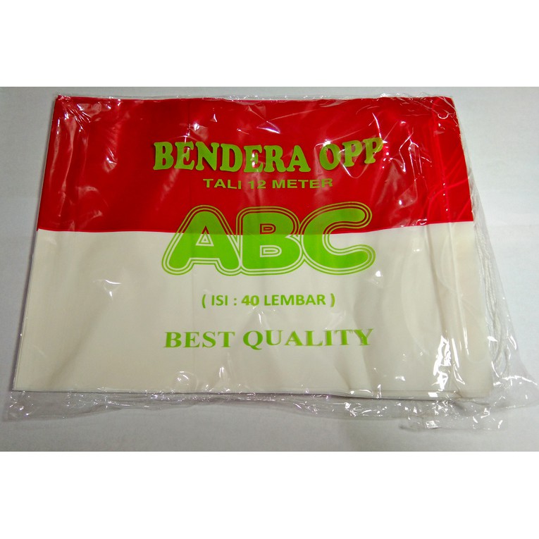 

Bendera Merah Putih ( 1 Pack - 40 Pcs )