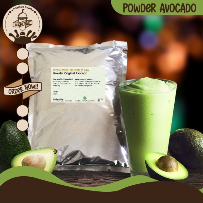 

BUBUK AVOCADO/POWDER RASA AVOCADO/BUBUK MINUMAN ORIGANAL/PREMIUM 1 KG