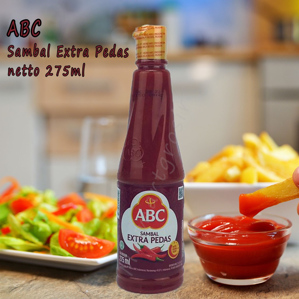 ABC SAMBAL EXTRA PEDAS 275ML / SAUS SAMBAL