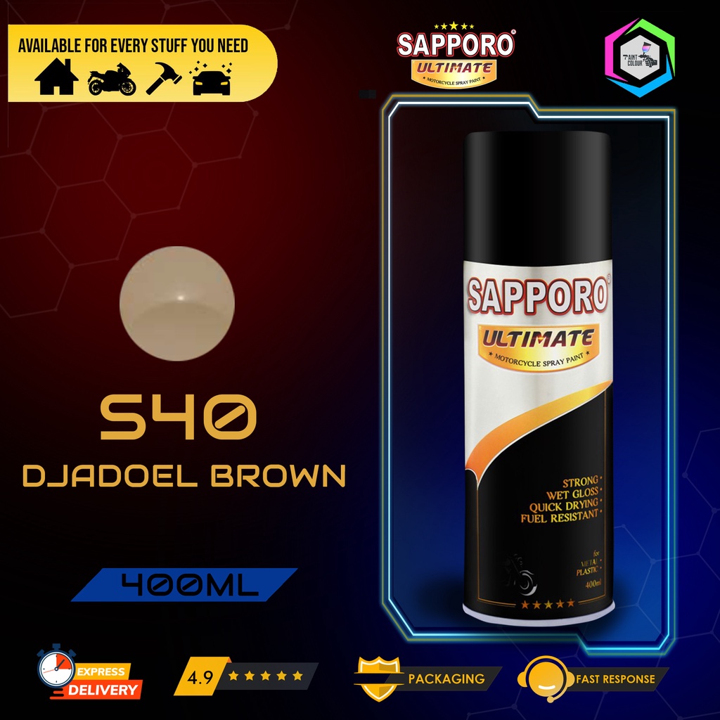 SAPPORO ULTIMATE Cat Semprot S40 - Djadoel Brown