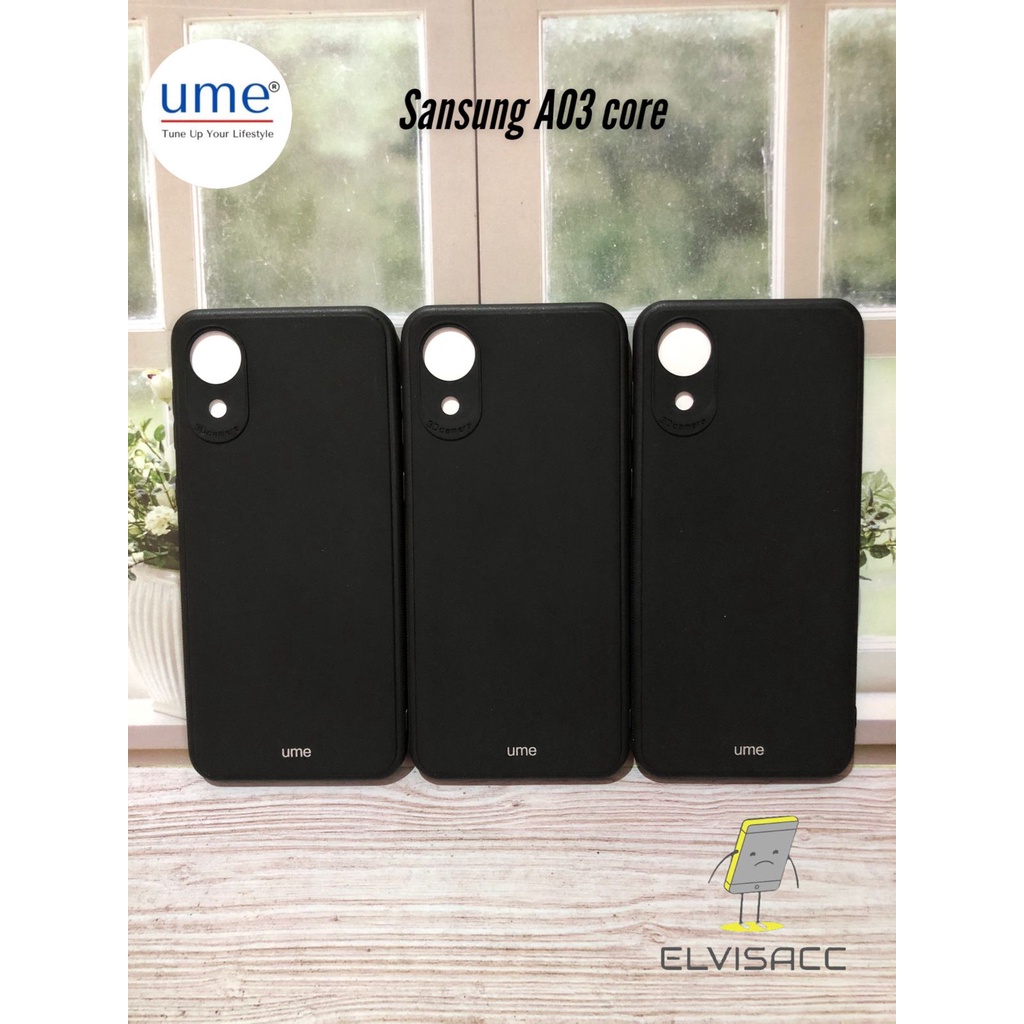 CASE SAMSUNG GALAXY A03 CORE SILIKON BLACK DOVE PROTECTION