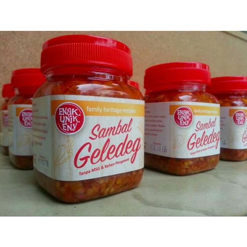

SAMBEL GLEDEG SAMBEL BAWANG PUTIH 200gr