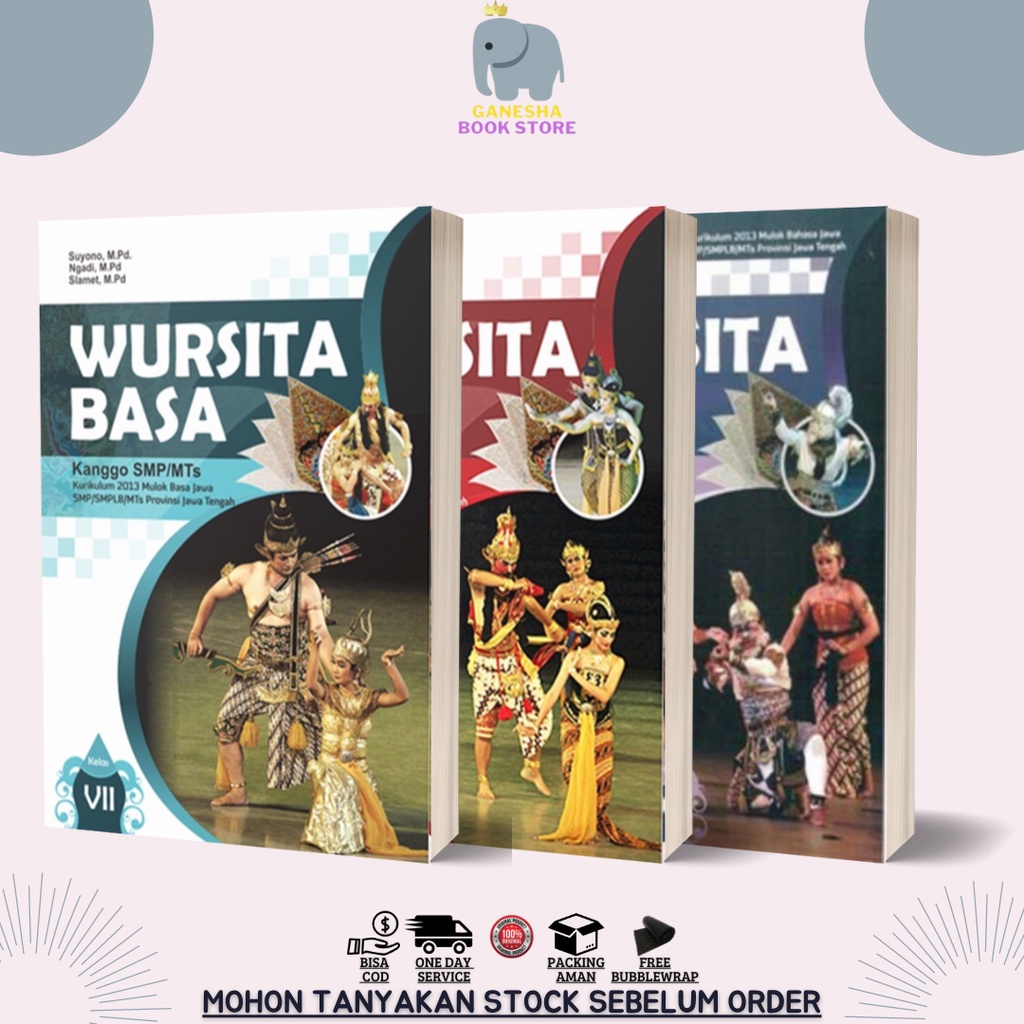 Wursita Basa Kanggo SMP/SMPLB/MTs kelas VII,VIII, dan IX (ORIGINAL)