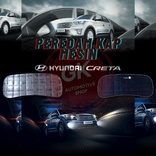 Peredam Pelindung Panas Kap Mesin Hyundai Creta, VTECH Original