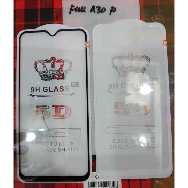 Tempered glass Samsung A30 Samsung M21 Full Layar