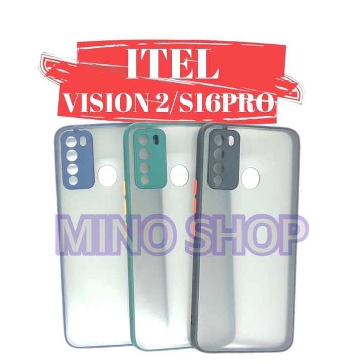 SOFTCASE ITEL VISION 2 / S16 PRO - HARDCASE DOVE MYCHOICE + PC - AEROCASE