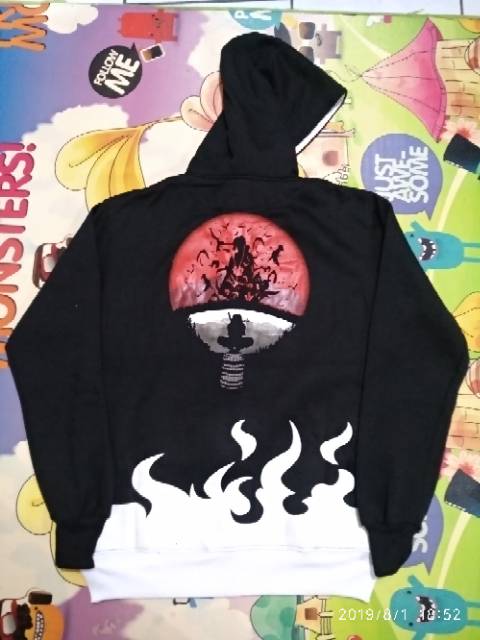 Jaket anime naruto itachi fullprint