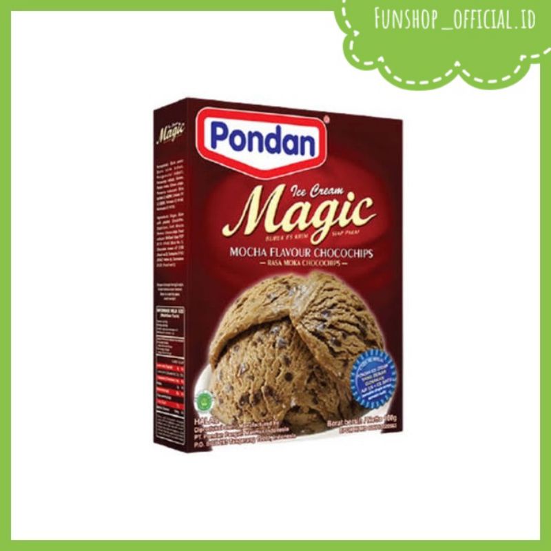

PONDAN ICE CREAM MOCCA / DURIAN / STRAWBERRY / COKLAT 160gr
