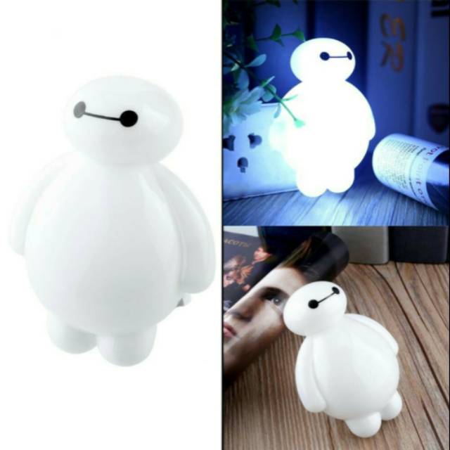 LAMPU TIDUR KARAKTER BAYMAX LUCU PENGHIAS KAMAR ANAK