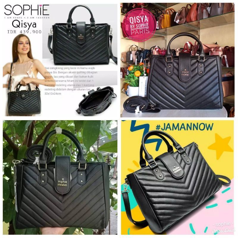 Tas QISYA SOPHIE MARTIN PARIS TAS GURU TAS BESAR TAS Sophie Paris Tas Sophie Martin Promo Murah