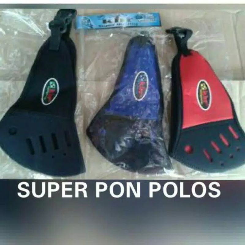 Masker Motor Variasi Spon Polos Tanpa Ring KBR