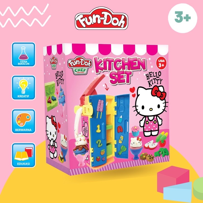 Fundoh Kitchen Set Hello Kitty