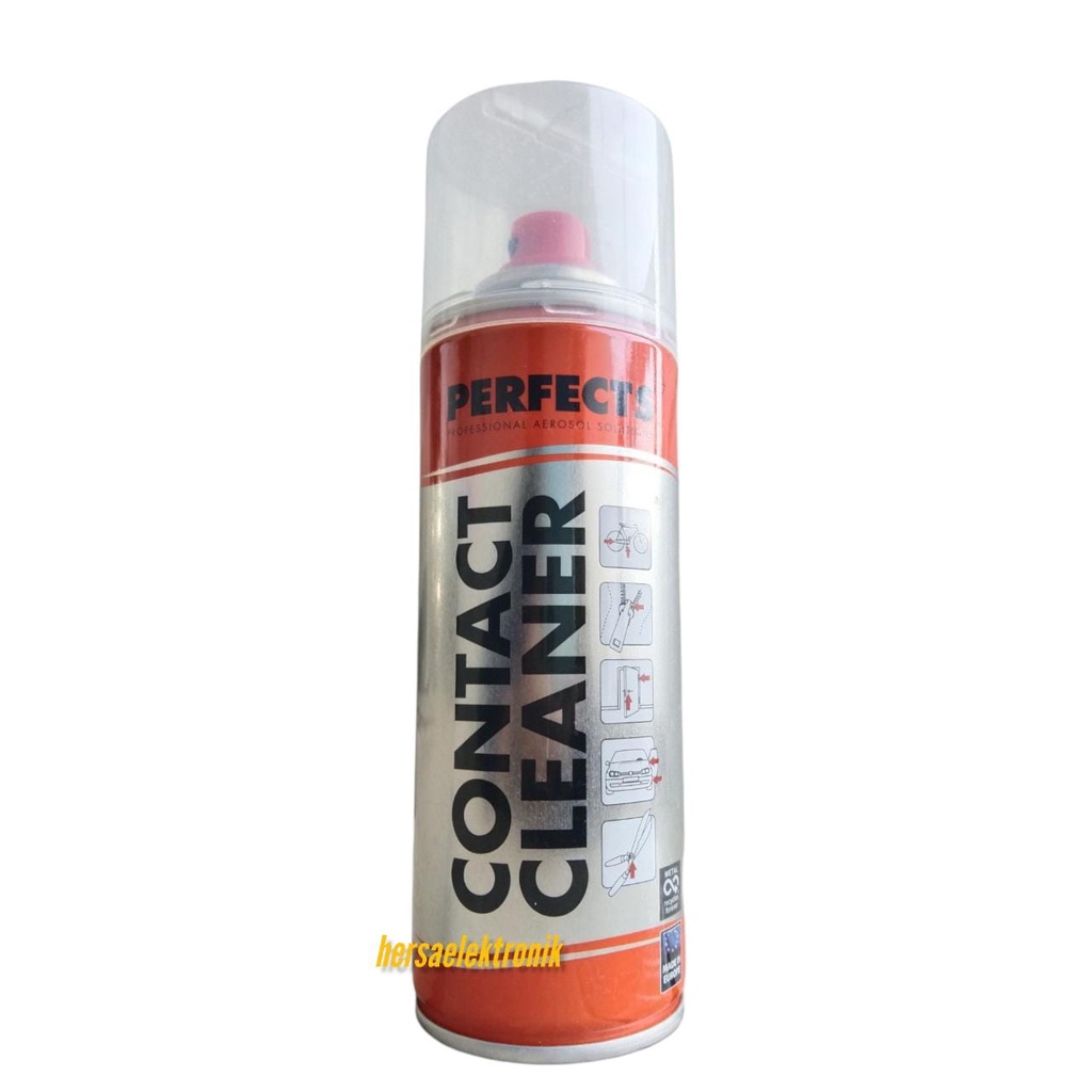 contact cleaner perfects merah - biru 200 ml