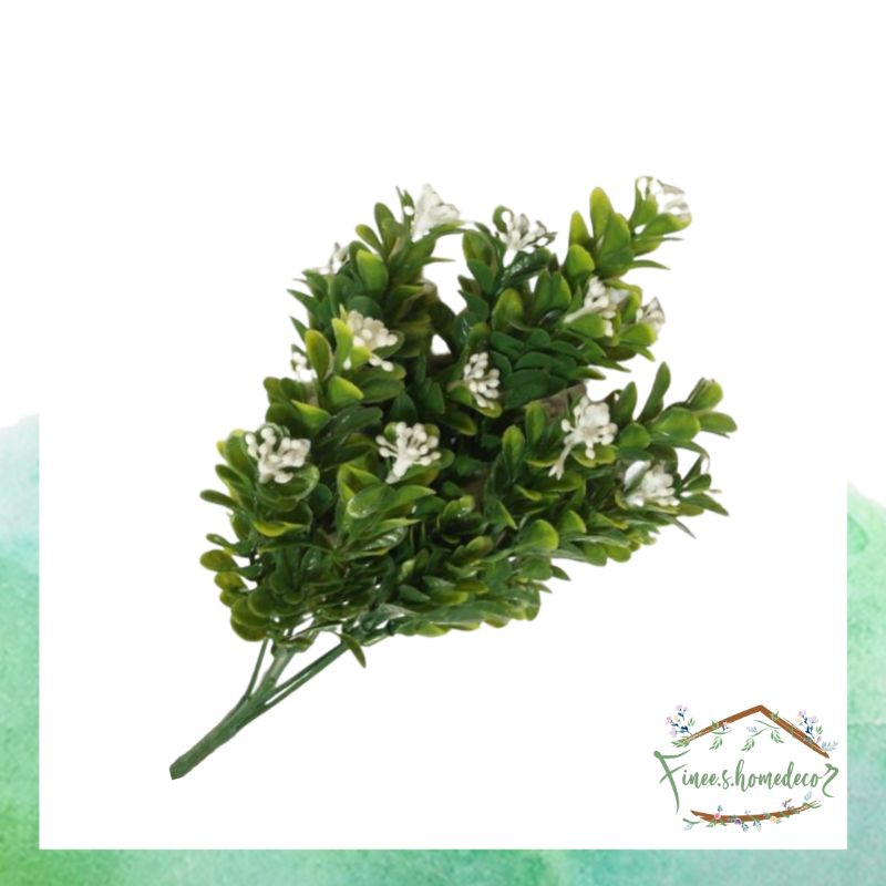 DAUN MINI SOKA - bunga daun plastik artificial home decor shabby chic daun grosir murah