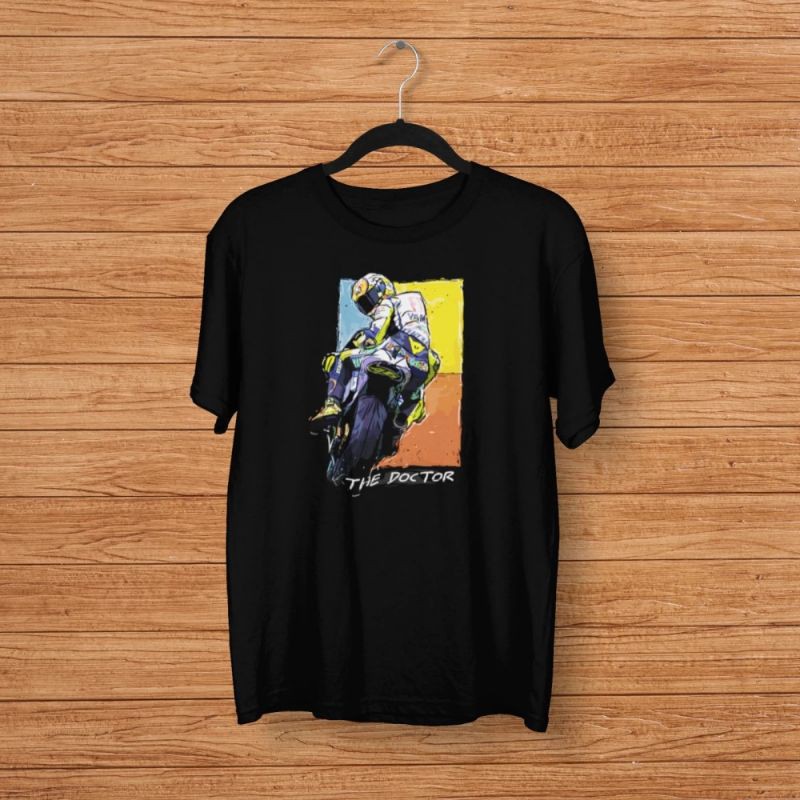 KAOS VALENTINO ROSSI / MOTOGP / DISTRO / COMBED 30S