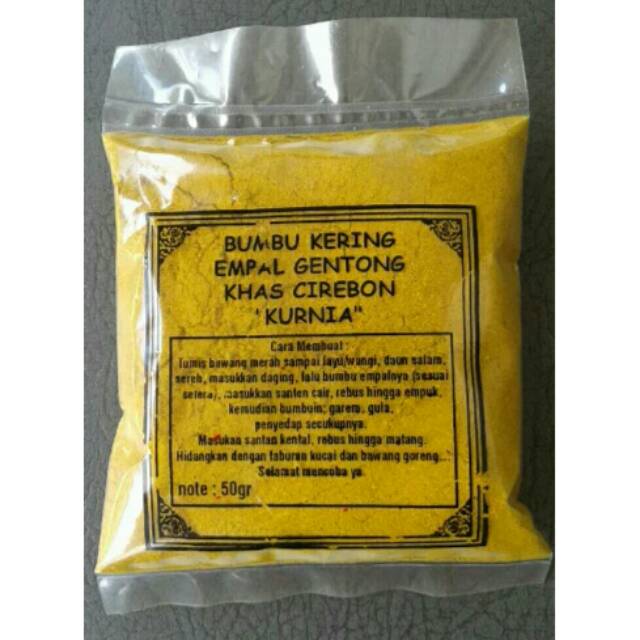 

Bumbu Kering Empal Gentong khas Cirebon