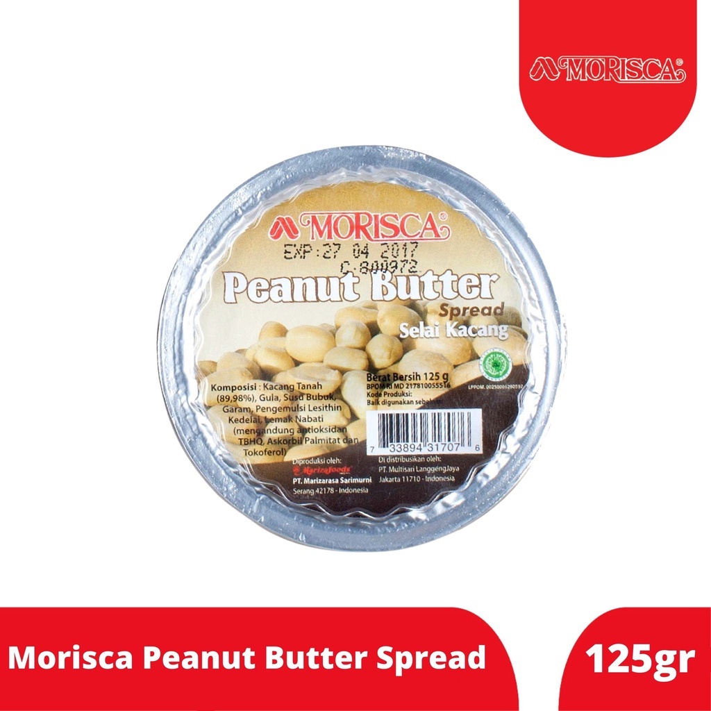 

JC 707 - Morisca Peanut Butter Cup 125gr