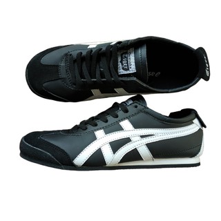 SEPATU ASICS ONIT SUKA TIGER SLIP ON MEXSICO 66 FULL BLACK