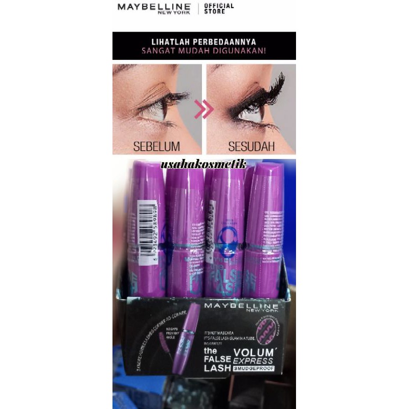 ECER MASCARA MAYBELLINE THE MAGNUM WATERPROOF