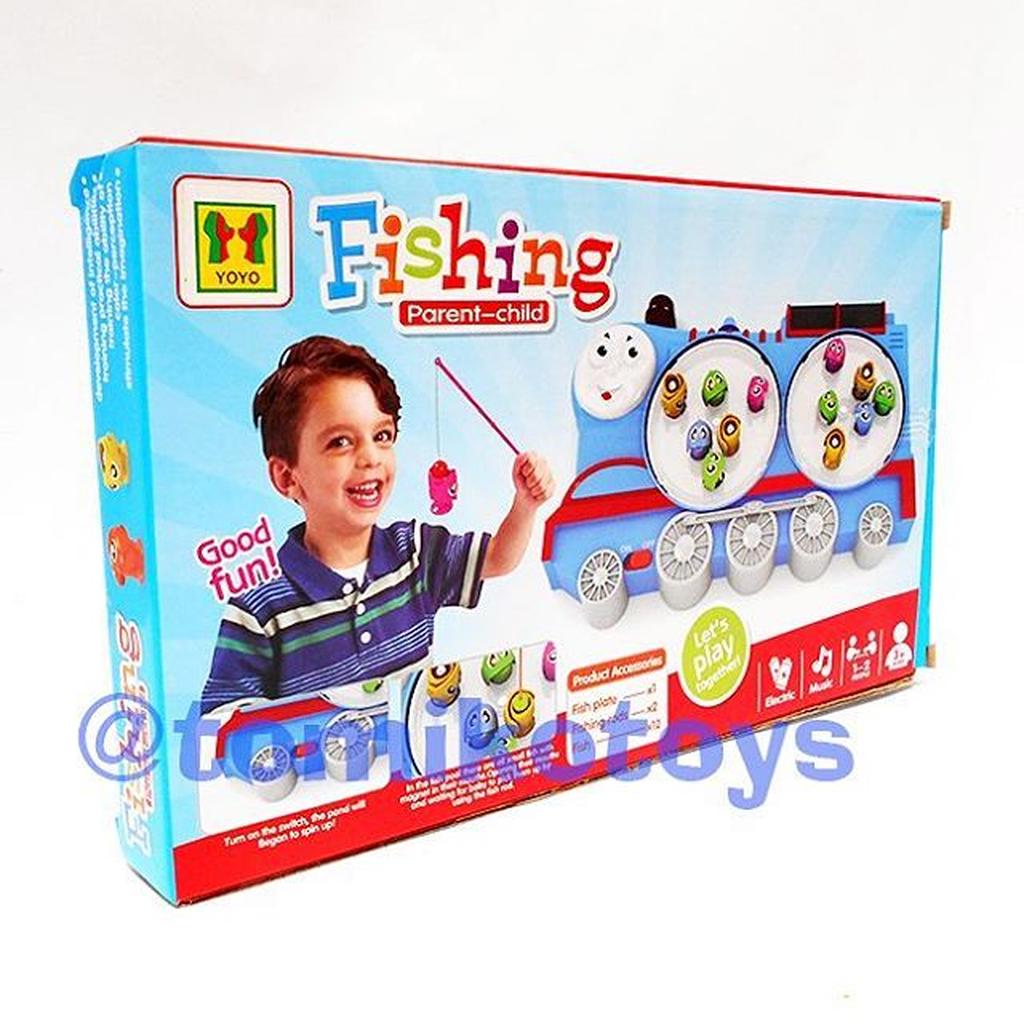 [COD] Tomikotoys MAINAN PANCINGAN IKAN MAGNET FISHING GAME THOMAS