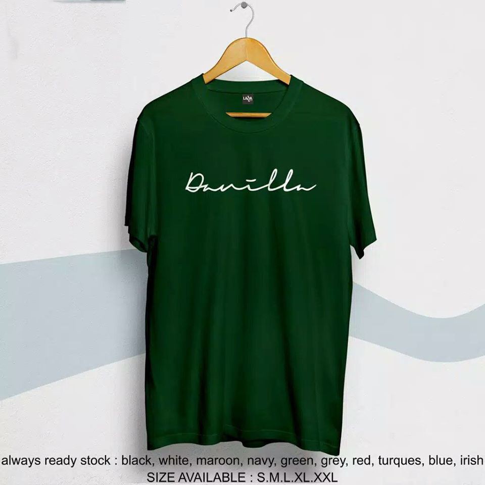 kaos distro danilla / kaos baju musik danilla