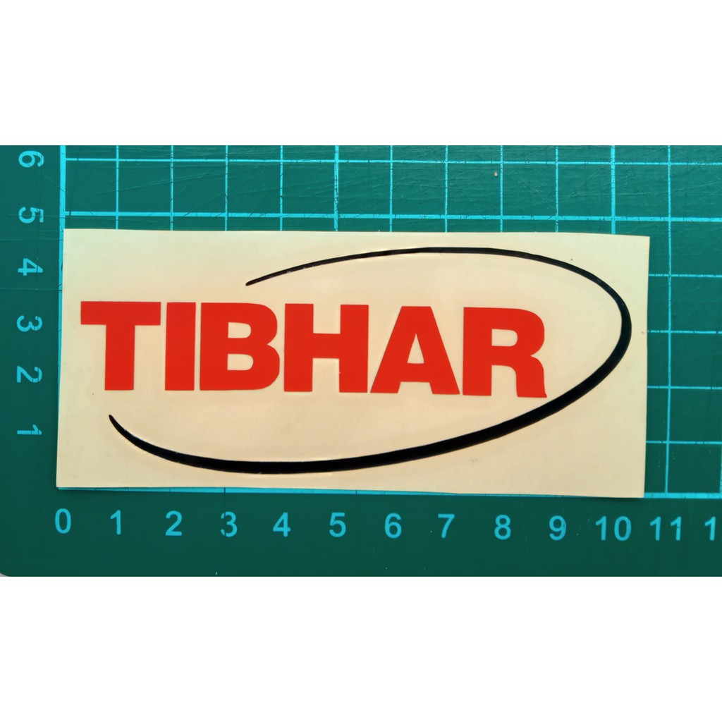 

Cutting Sticker Stiker Tibhar Tenis Meja