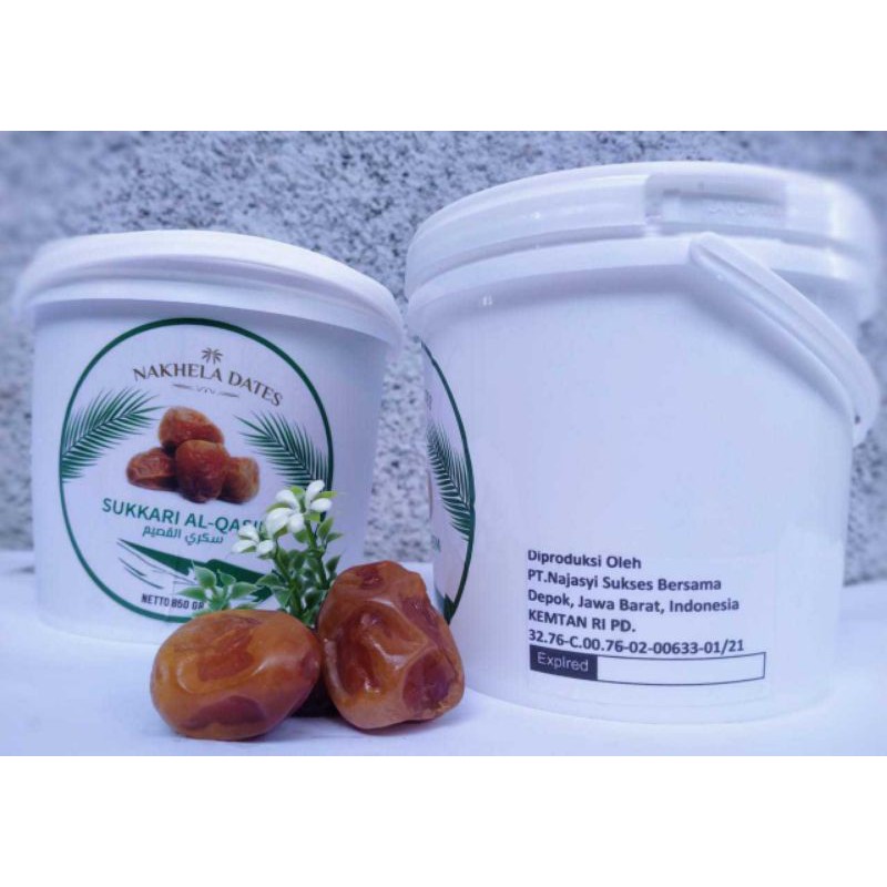 

Kurma Sukkari Ember 850gram