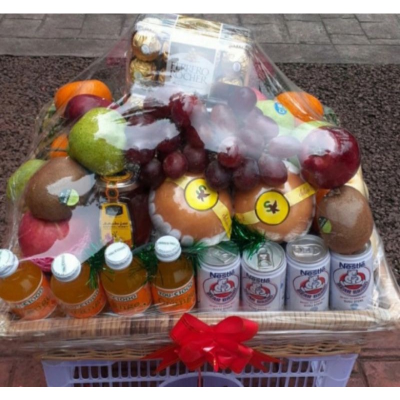 

Parcel Buah Coklat Ferrero Costum Besar