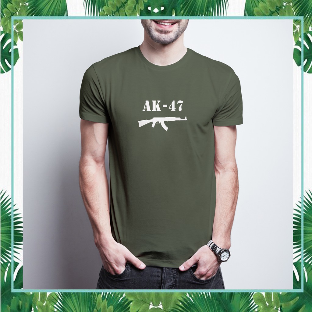 Kaos Tni Ad Senapan AK 47