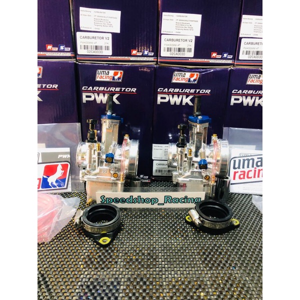 CARBULATOR UMA RACING PWK 30 MM & 32 MM 4T ORIGINAL KARBU UMA RACING CARBURETOR