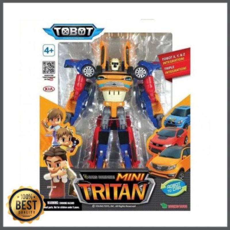 ROBOT TRITAN ORIGINAL TOBOT TRITAN 3 IN 1
