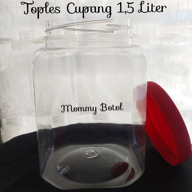 Toples Kotak Cupang 1,5 Liter