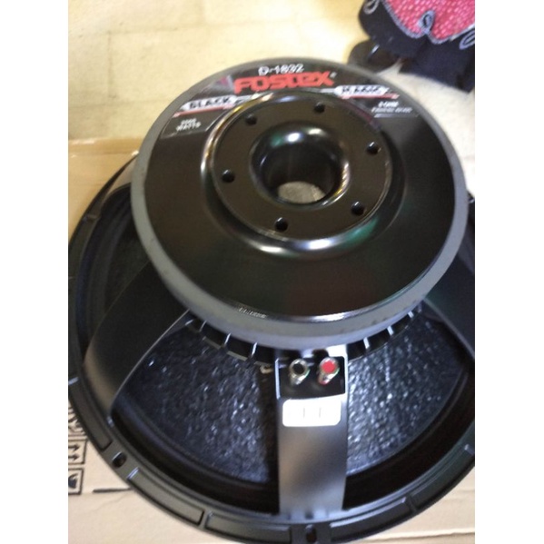 speaker original fostex D 1832 daun tebal coating