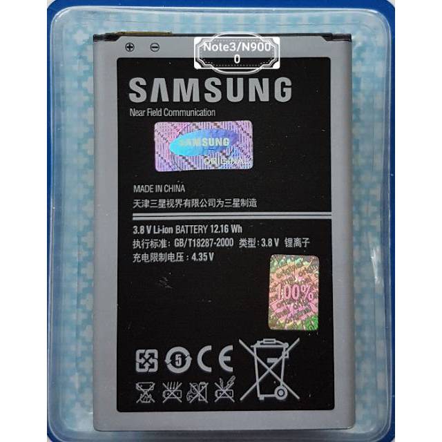 Baterai Original Samsung Note 3 N9000 N9005 N9006 NOTE3 Battery Batre Bat Note 3 N900 N9005 N9006