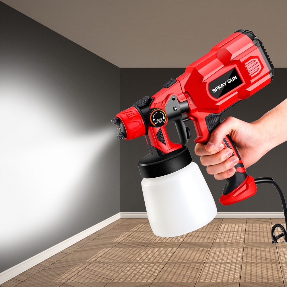 GS8u Afabeita Pistol Semprot Cat Dinding Pestisida High Power Spray Gun 1.8mm 800ml 550w - Cx31 Or-i