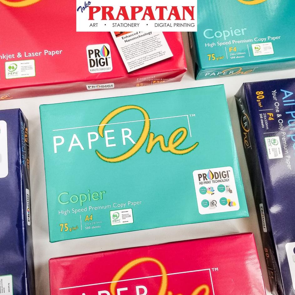 

New! Kertas HVS Paper One A4/F4 Kertas Print | Kertas foto copy
